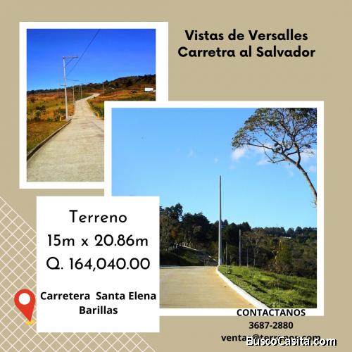 Terrenos Carretera Santa Elena Barillas 