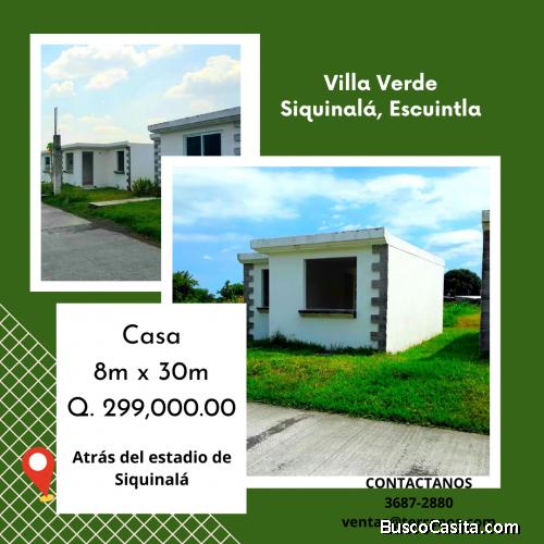 Casa en Siquinalá, Escuintla 