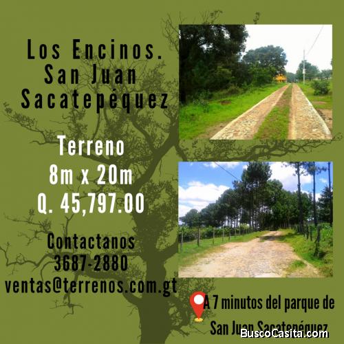 Terrenos en San Juan Sacatepéquez