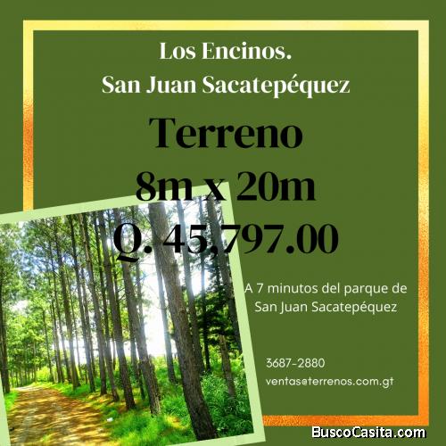 San Juan Sacatepéquez, terrenos en venta 