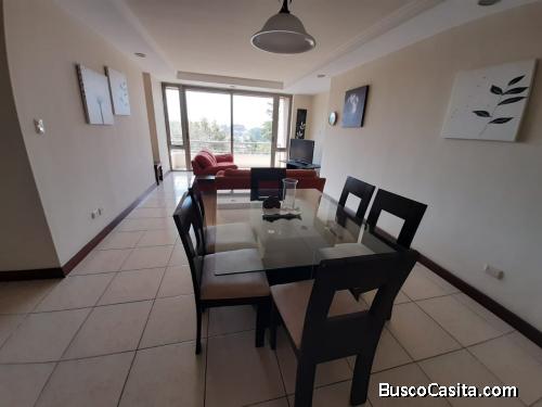 Apartamento amueblado en renta zona 10  en 20 calle