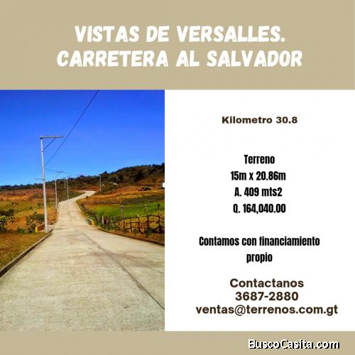Terrenos en venta en Carretera al Salvador