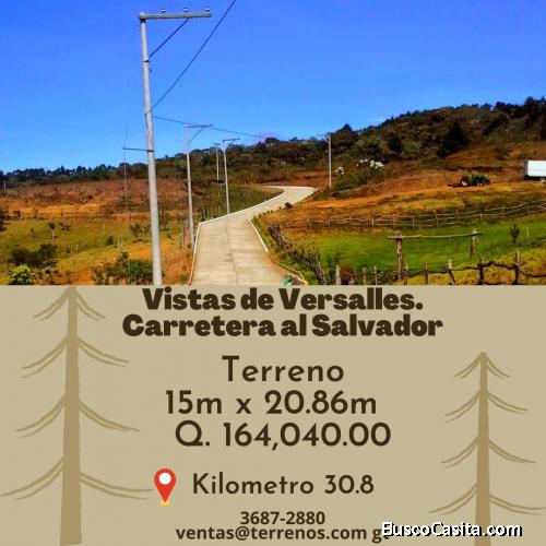Terrenos en Carretera al Salvador a la venta 