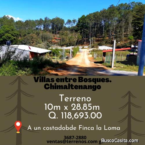 Terrenos en Chimaltenango a la venta 