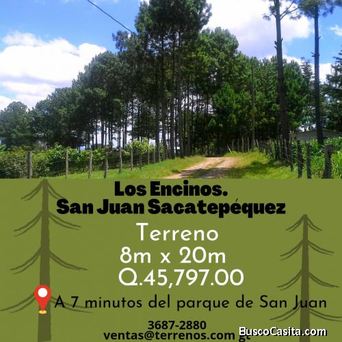 Terrenos en San Juan Sacatepéquez a la venta