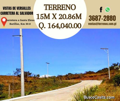 Venta de terrenos en Carretera al Salvador 
