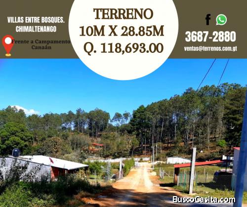 Venta de terrenos en Chimaltenango 