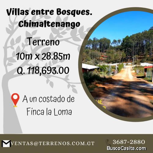 Bonito terreno a la venta en Chimaltenango 