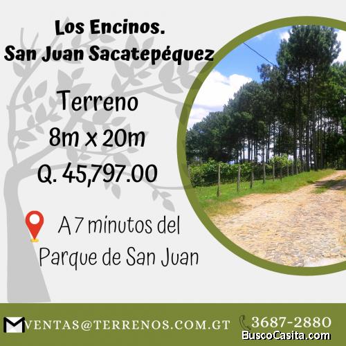 Bonito terreno a la venta en San Juan Sacatepéquez