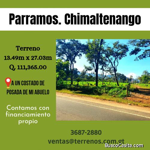 Parramos, Chimaltenango, terrenos en venta. 