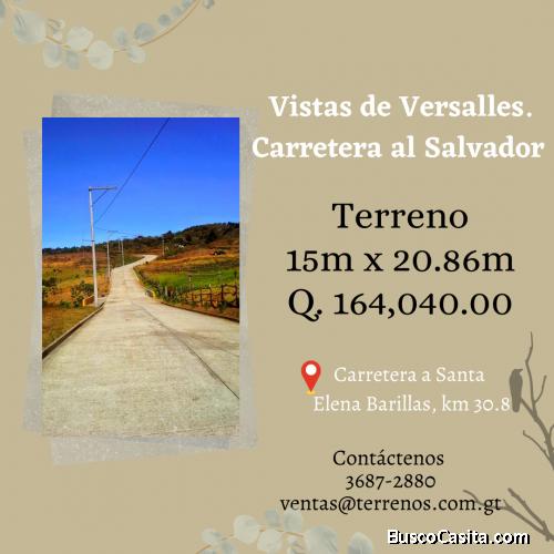 Terrenos en venta en Carretera al Salvador 