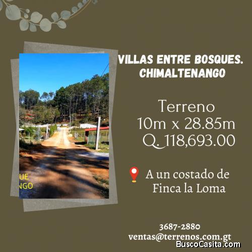 Terrenos en venta en Chimaltenango 