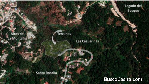 Terrenos en venta en Residenciales Las Casuarinas, en Santa Rosalía km. 12.5 Carretera al Salvador
