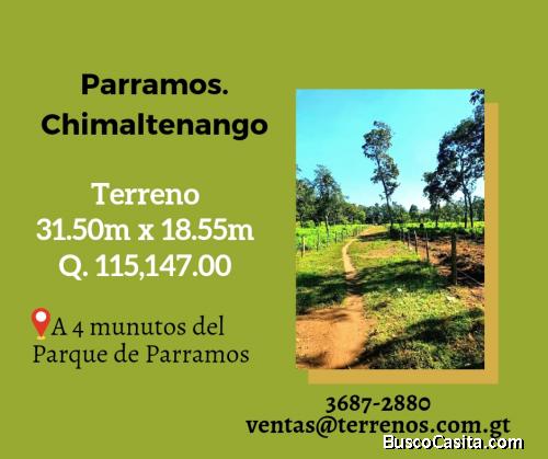 Venta de terrenos en Parramos 