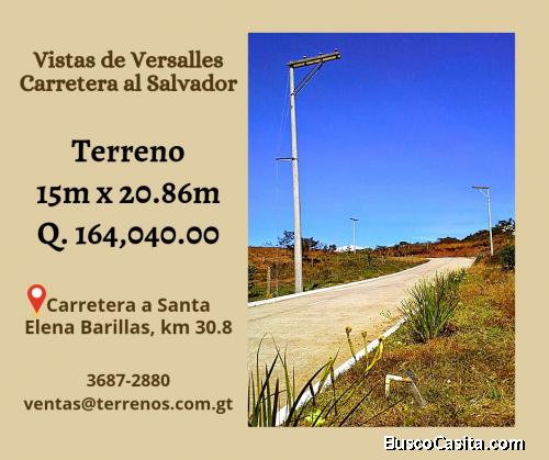 Terrenos en Carretera al Salvador 