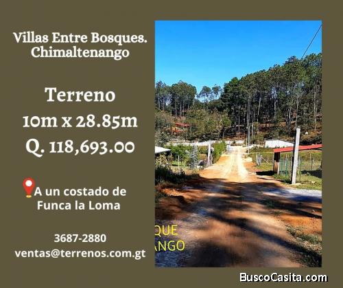 Terrenos en Chimaltenango en venta 
