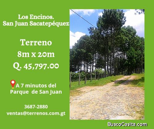 Terrenos en San Juan Sacatepequez en venta 