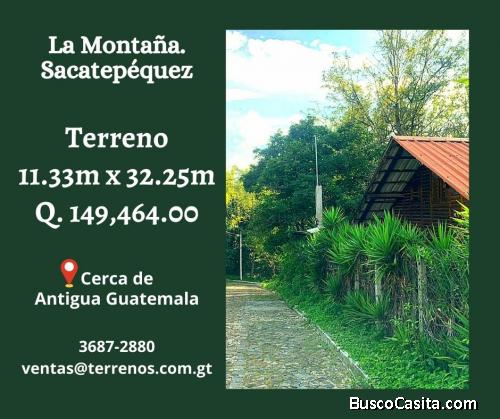 Terrenos en Sacatepequez en venta 