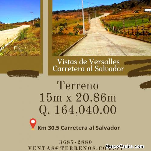 Terrenos en Carretera al Salvador en un ambiente fresco 