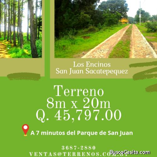 Terrenos en San Juan en un ambiente fresco 