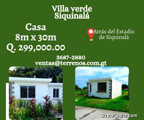 Siquinala, Escuintla, Casa en venta 