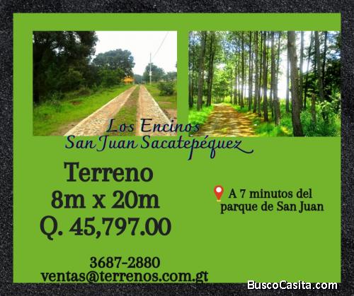 Terrenos en San Juan con facilidades de pagos 
