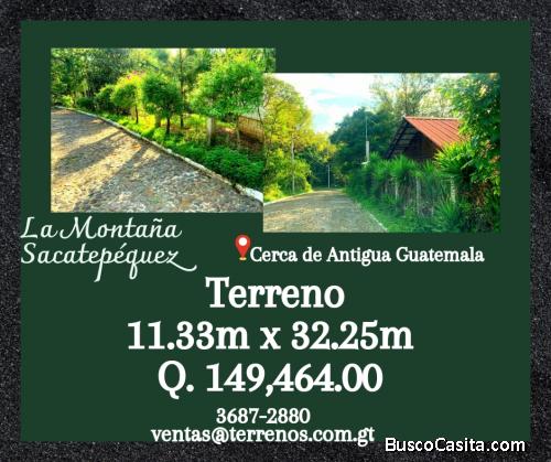 Terrenos en Sacatepequez con facilidades de pago 