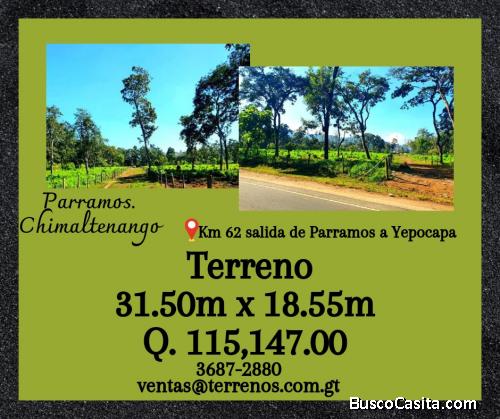 Terrenos en Parramos con facilidades de pago 