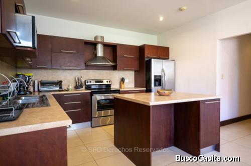 Elegante apartamento amueblado en renta en zona 14