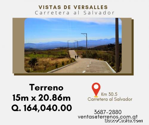 El comienzo de una vida...terrenos en Carretera al Salvador en venta 