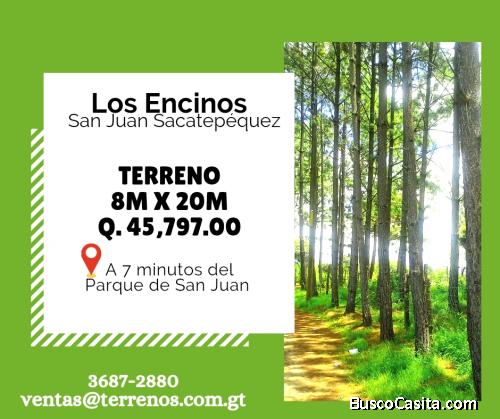 El comienzo de una vida...terrenos en San Juan Sacatepéquez en venta