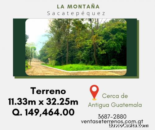 El comienzo de una vida...terrenos en Sacatepéquez en venta 