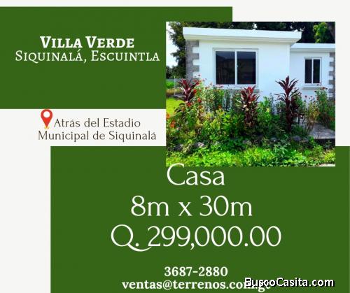 Una vid hecha... Casa en venta en Siquinalà