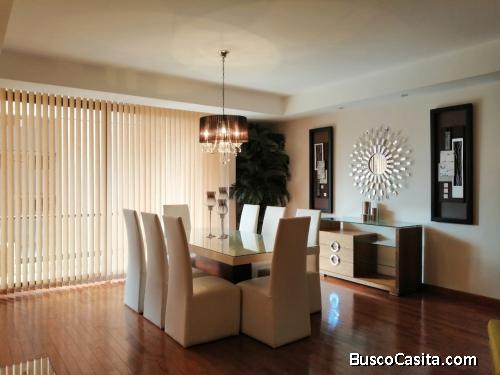 Apartamento amueblado en renta zona 14