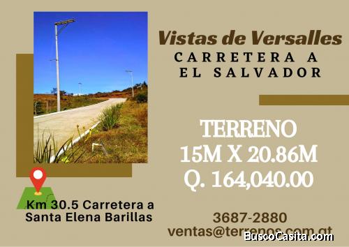 Terrenos en venta grandes a un excelente precio en Carretera a El Salvador