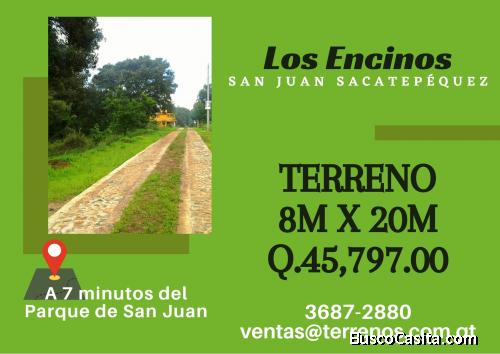 Terrenos en venta grandes a un excelente precio en San Juan Sacatepéquez 
