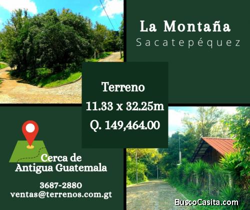 Terrenos en venta listos para construir en Sacatepéquez 