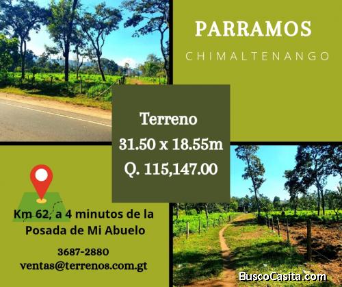 Terrenos en venta listos para construir en Parramos