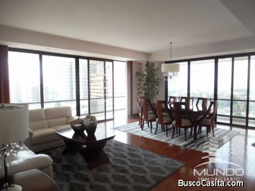 RENTA APARTAMENTO AMUEBLADO ZONA 14