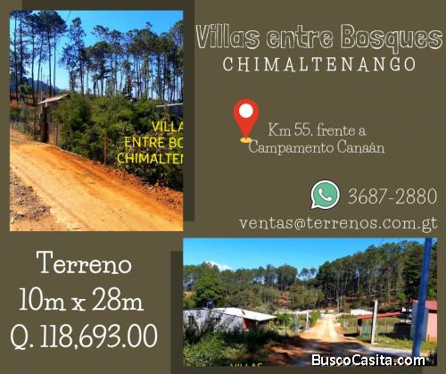 Terrenos disponibles en Chimaltenango 