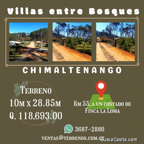 Km 55, frente a  Campamento Canaán