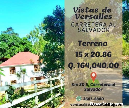 Terrenos en Carretera al Salvador