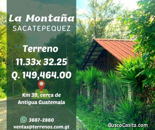 Terrenos en Sacatepequez