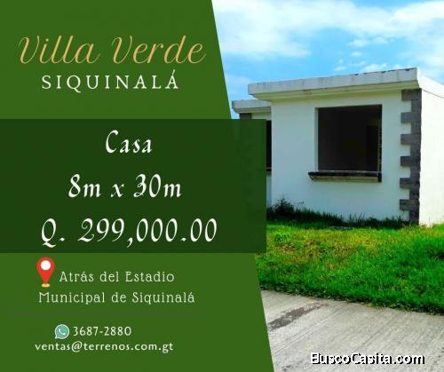 Siquinala, Casa grande en venta
