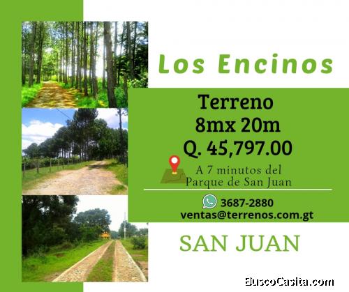 Vendo terrenos con facilidades de pago en San Juan Sacatepéquez 