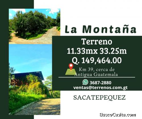 Vendo terrenos con facilidades de pago en Sacatepéquez 
