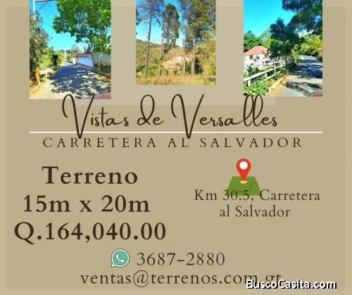 Terrenos en venta en Carretera al Salvador 