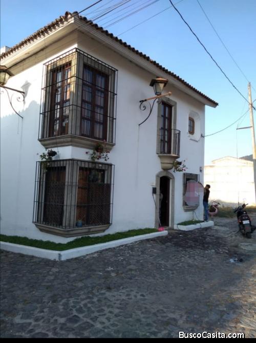 VENDO CASA SAN PEDRO LAS HUERTAS ANTIGUA GUATEMALA