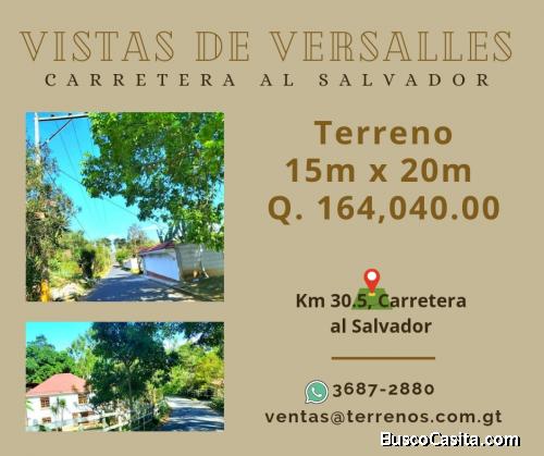 Terrenos económicos en Venta en Carretera al Salvador