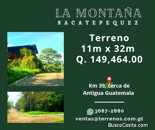Terrenos económicos en Sacatepéquez 